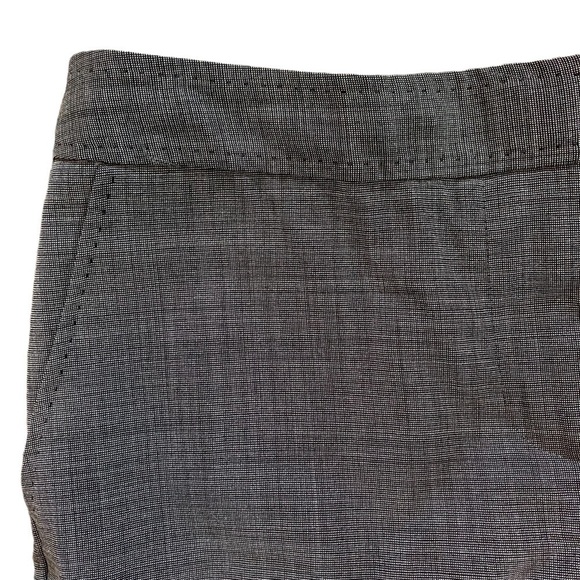 Talbots New With Tags Signature Wool Viscose Spandex Career Pants Gray Size 8 - Picture 6 of 12